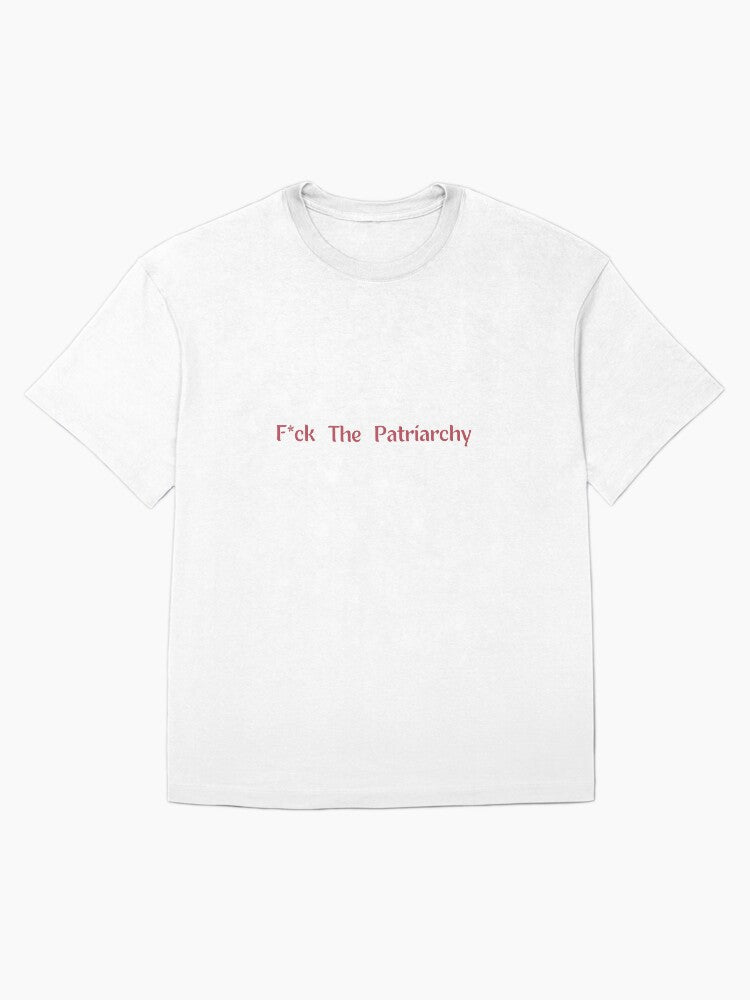fuck the patriarchy,all too well ,red Oversized T-Shirt Hoodie, Sweatshirt | CoreVibeTees.com (Image 3)