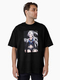 Tsukumo - VirtuaReal Virtual Youtuber Fanart Oversized T-Shirt Hoodie, Sweatshirt | CoreVibeTees.com (Image 1)