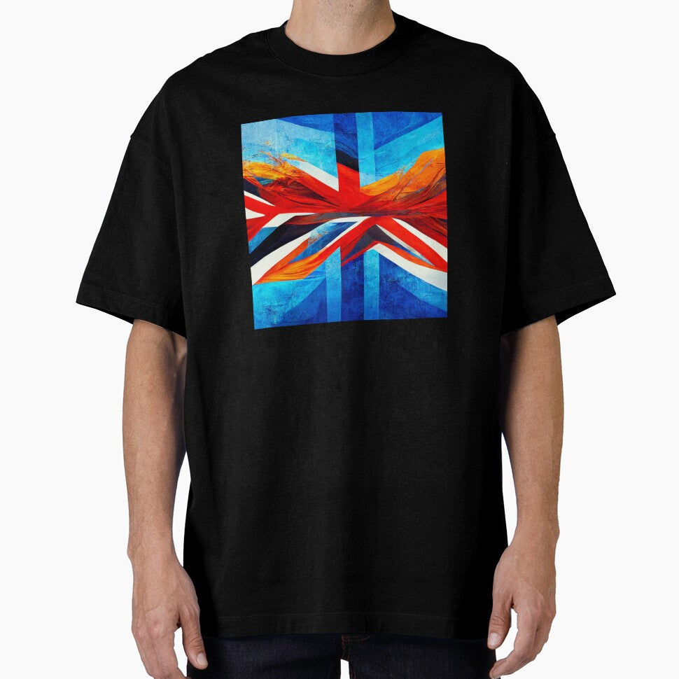 Uk Flag Surrealism by JequiPrint
