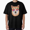 Vintage Patriotic Shiba Inu Eritrean Flag by feether-store