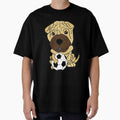 Funny Shar Pei Dog Playing Football by Nature's Fancy