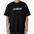 Let Em Play Youth Soccer Parent Humor Ref Shirt by Futbol Funnies