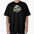 Fútbol is Life Soccer Ball Retro Style Sports Design by Very Good Tees