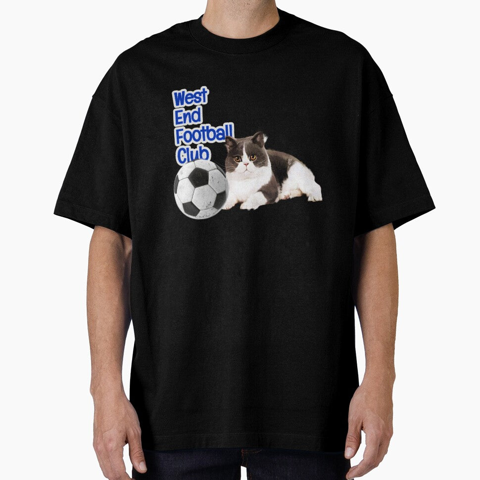 West End Football Club fat cat design by West End FC