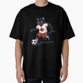 Retro 90s Canadian Soccer Cat by Ink & Void Co.