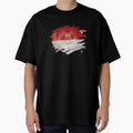 Indonesia Flag & African Lion Picture by ockshirts