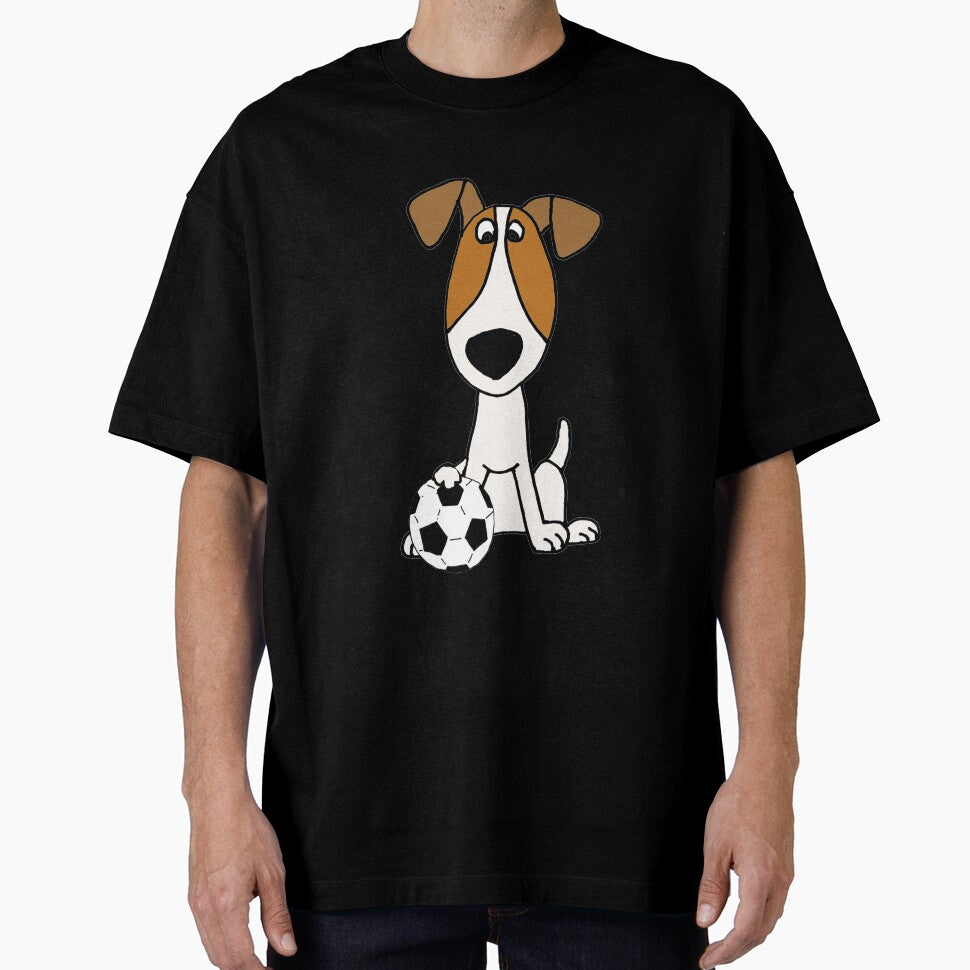 Funny Jack Russell Terrier Playing Football by Nature's Fancy