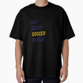 Eat sleep soccer repeat by DeltaDesigns037