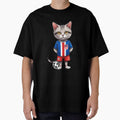 CROATIA Sports Team: a Cat wearing colours of Croatian Flag D29 by PerfectDay2Play