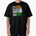 India Flag Fingerprint - It's in my DNA Indian by PartyShirts1