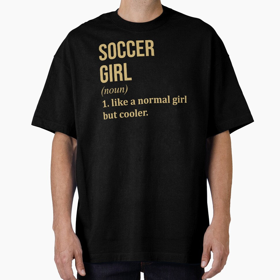 Soccer Girl Definition in Gold by XCIV