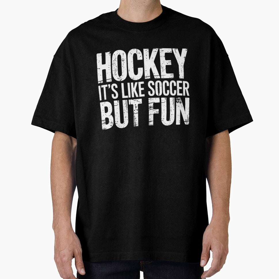 Hockey it's like soccer but fun by SztylishDesigns