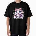 Cute Husky Playing Soccer Kawaii Sticker| Adorable Dog Football Design by carestazafeli