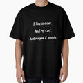 I love soccer, my cat and 2 people - II by 2Girls1Shirt