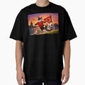 Turkish Cat Playing Football – Istanbul Skyline Sunset Cartoon Illustration, World Cup 2026 by Pacika
