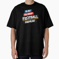 Eat Sleep Football Repeat by FashionHeritage