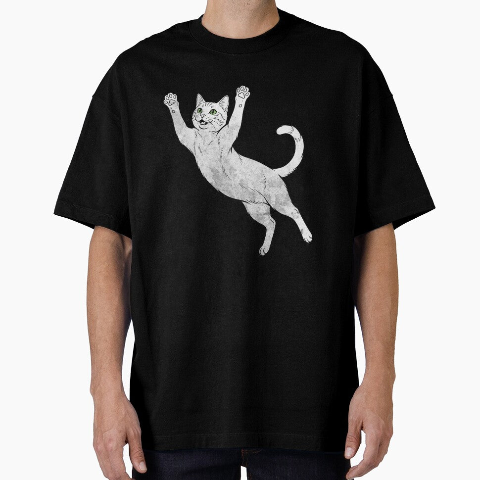 Funny Soccer Cat Heading Ball Minimalist Cat Football Line Art Design by BernoNickel