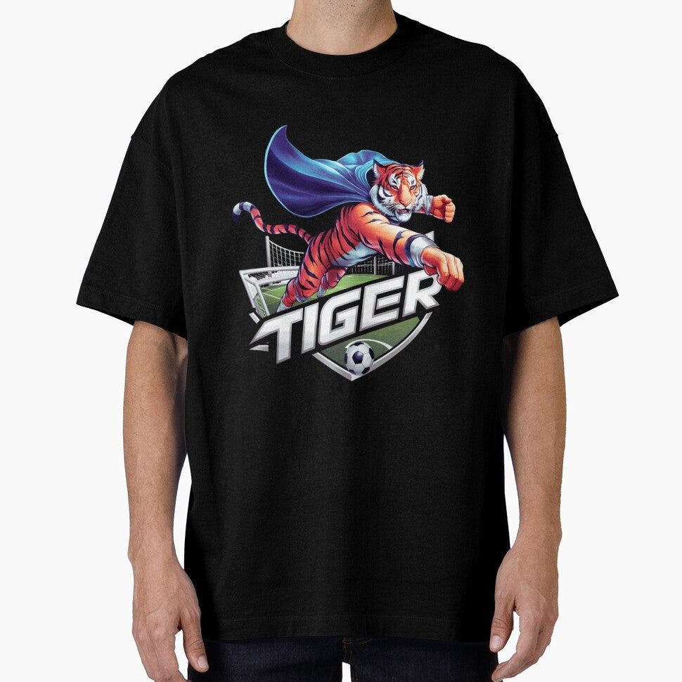Tiger Playing Football by ArtisticAvenue6