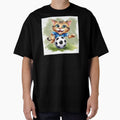 Cute Watercolor Cartoon Soccer Playing Cat by CarpanaBay
