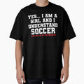 Funny I'm A Girl The Understands Soccer by RoguePixel