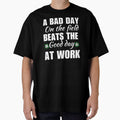 A bad day on the field beats the good day at work, funny soccer lovers quote or saying by NBSStore