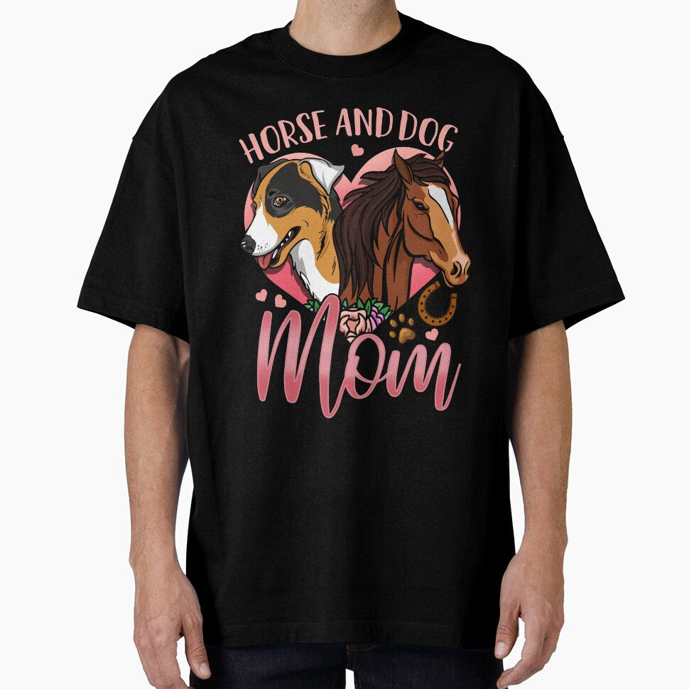 Horse Dog Horse And Dog Mom by CreativeGiftShp