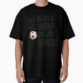 Eat Sleep Play Repeat Soccer by martin&matt artwork