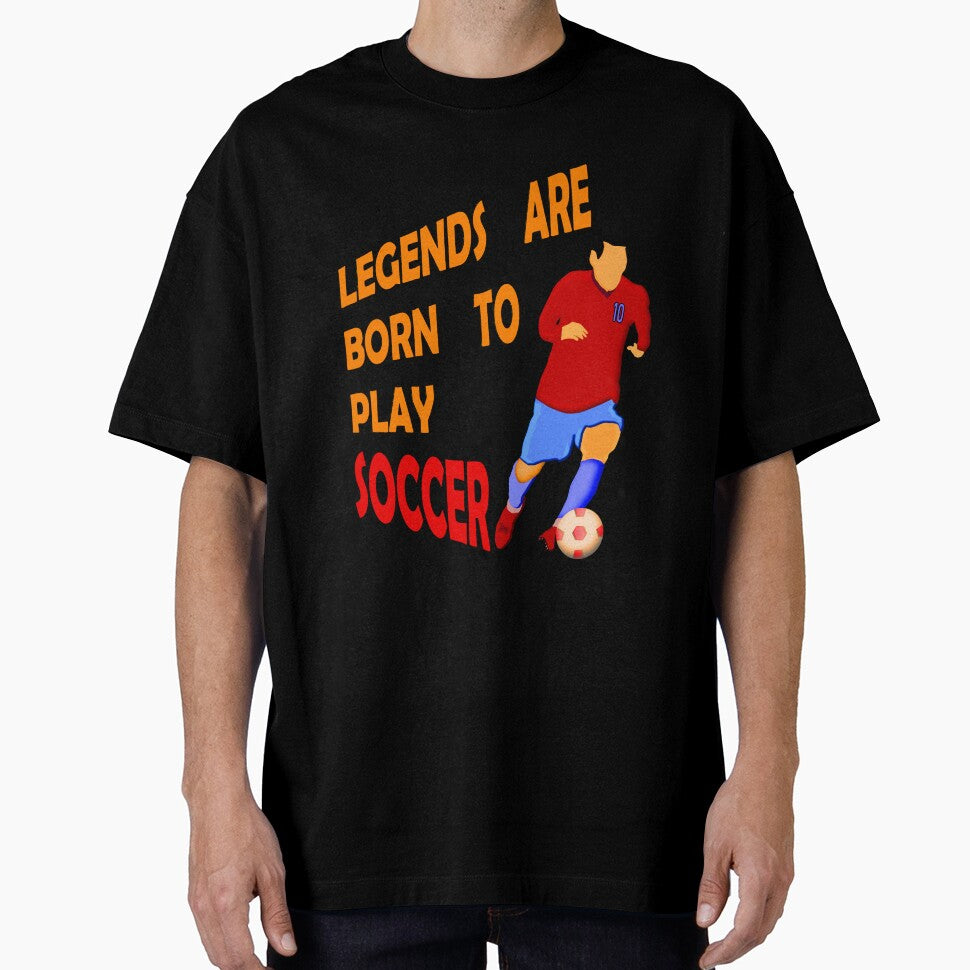 Legends Are Born To Play Soccer by vineeth