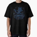 Distressed Vintage Style Cat Soccer by Style2Vie