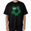 Saudi Arabia Soccer Ball Flag Jersey Saudi Football Fan by EIMgraphic