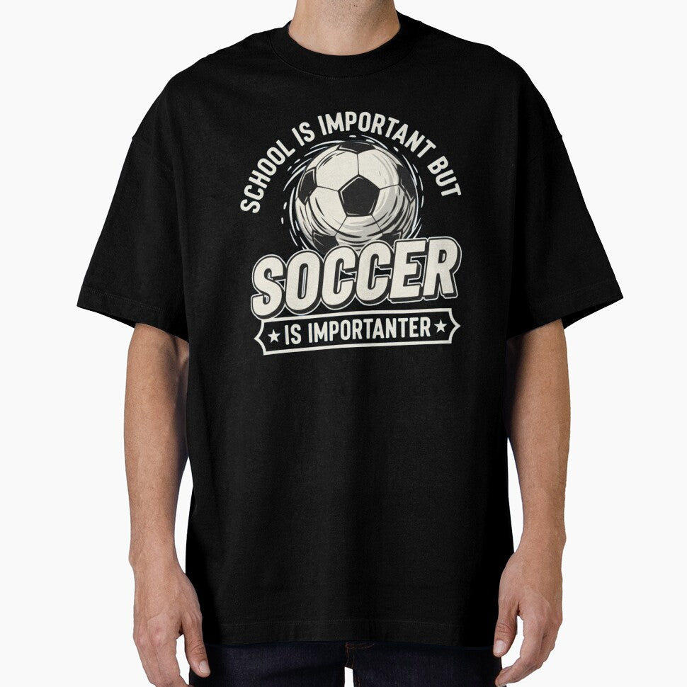 School Is Important But Soccer Is Importanter by Meryem Mamouni