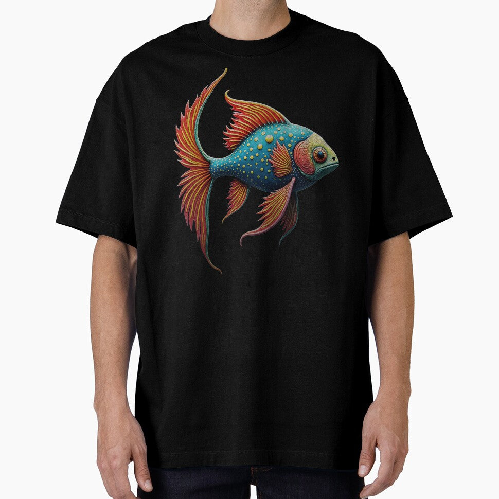 Abstract alien goldfish by AwesomeBeyondLimits