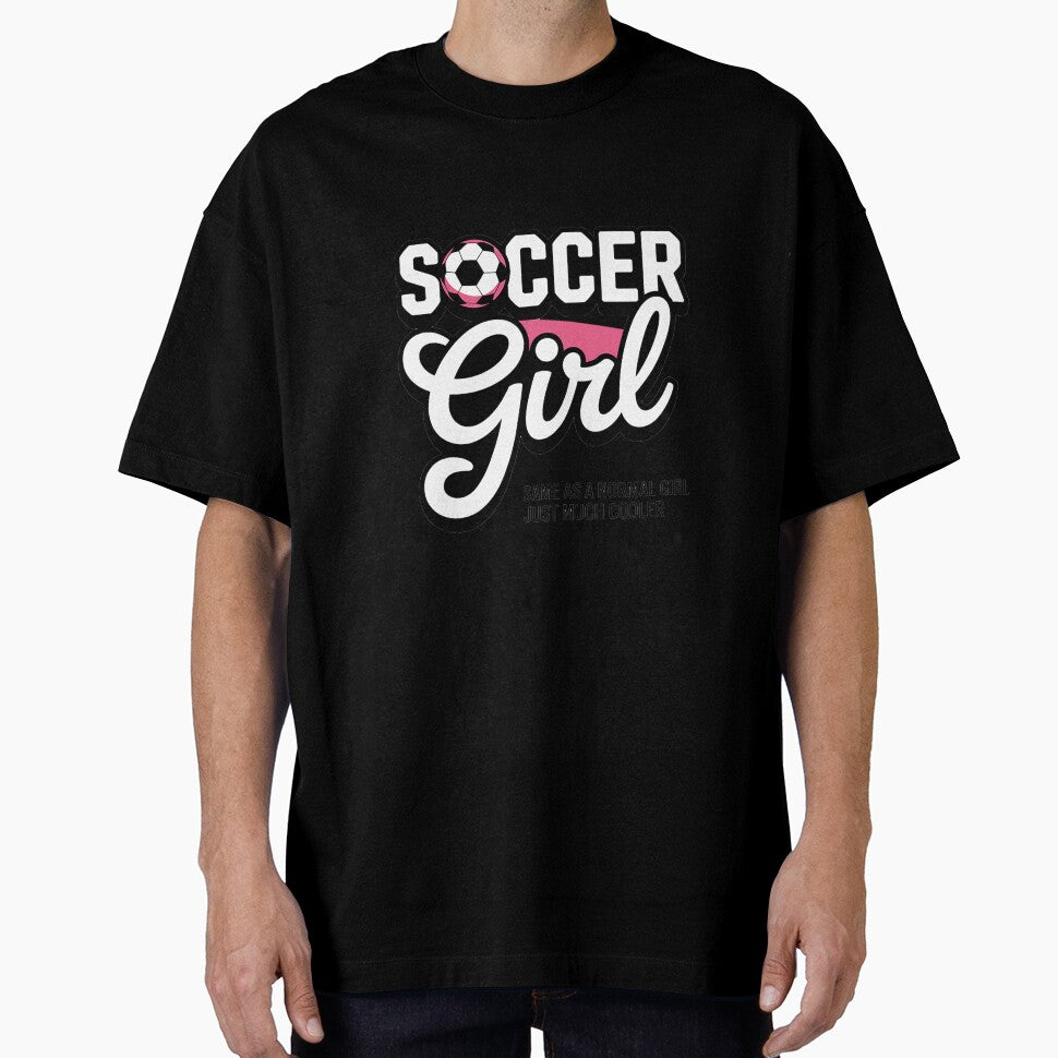 Soccer Girl Tee, Soccer Mom Gift for Daughter by marcusry