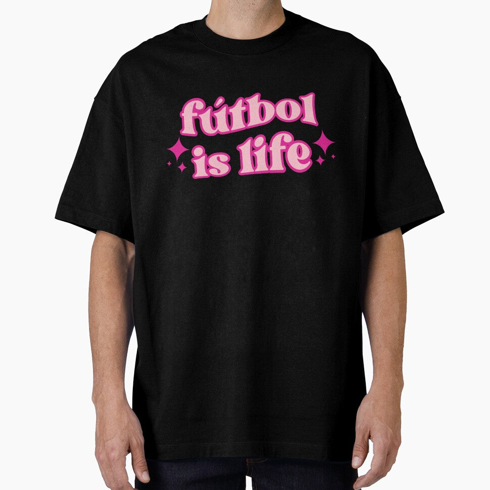 Futbol is Life Pink Retro by mariejosee22