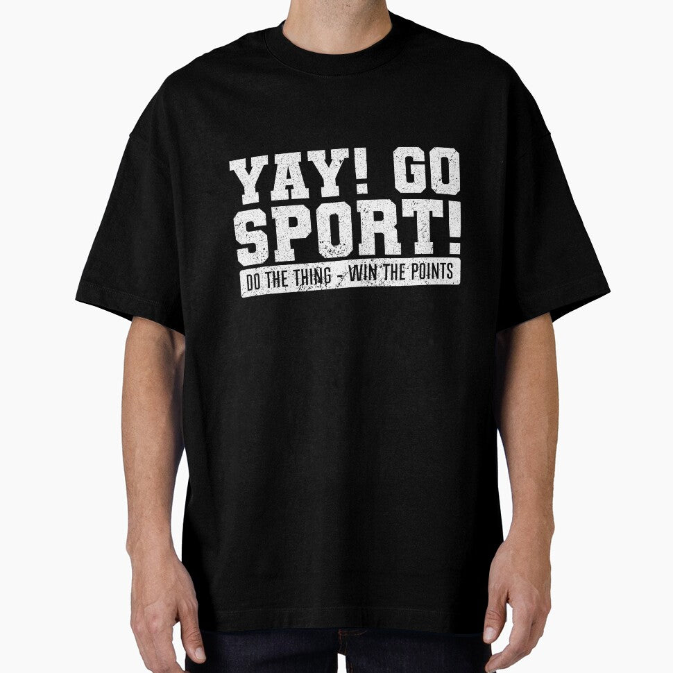 YAY GO SPORTS do the thing and win the points, It is Perfect for Doctors Who Need a Laugh After Long Hospital Shifts by NADIASHOP86