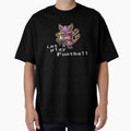 Demon Cat soccer player with text 'Let's play football' by Tomasz  Siennicki