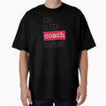 Eat Sleep Coach Repeat - Funny Coach Gifts by AGDStudio
