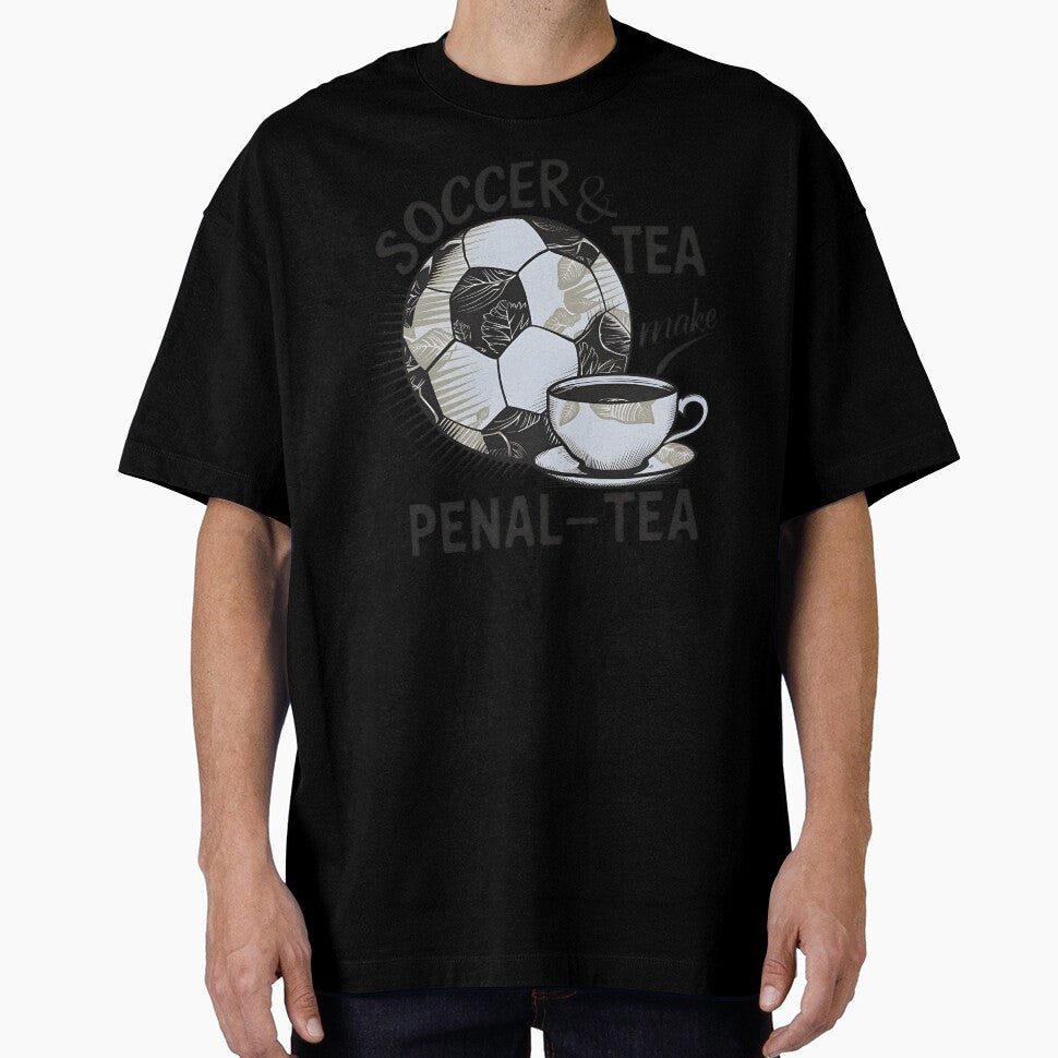 Soccer Penalty Sports Pun Soccer Enthusiast Football Lover Funny Tea Pun by KLArtzStore