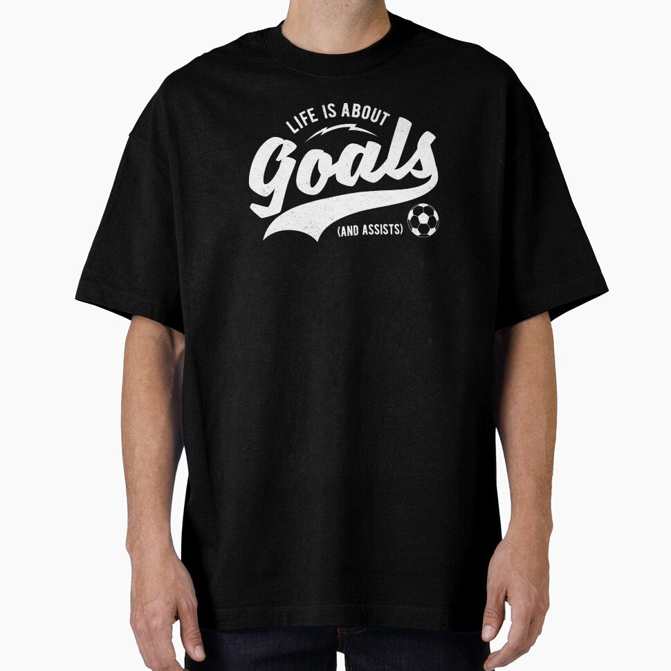 Life is About Goals And Assists - Soccer (Football) by Numero14