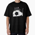 Cute Cat Hugging A Soccer Ball by kittengallery