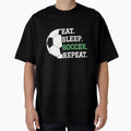 Eat Sleep Soccer Repeat Soccer Player Coach Boys Men by cordfried3h