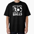 Soccer girls / Watch out boys I kick balls / female soccer player kicking girl silhouette in white by portrait4you