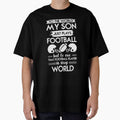 My Son Football Player Is My World Gift Birthday by avinigav
