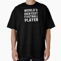 World's Okayest Football Player Sarcastic Footballer by StrideSuccess