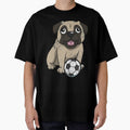 Soccer Pug Dog by IsabellasVintag