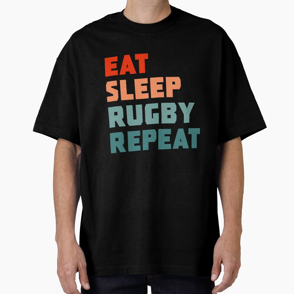Eat Sleep Rugby Repeat by PGPshop