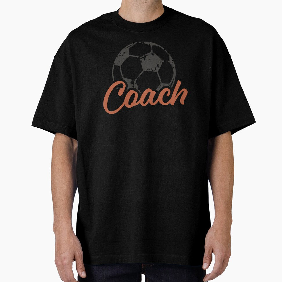 Soccer Coach Football Ball by KateBilous