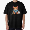 cat playing volleyball by Karaz's Animal Kingdom