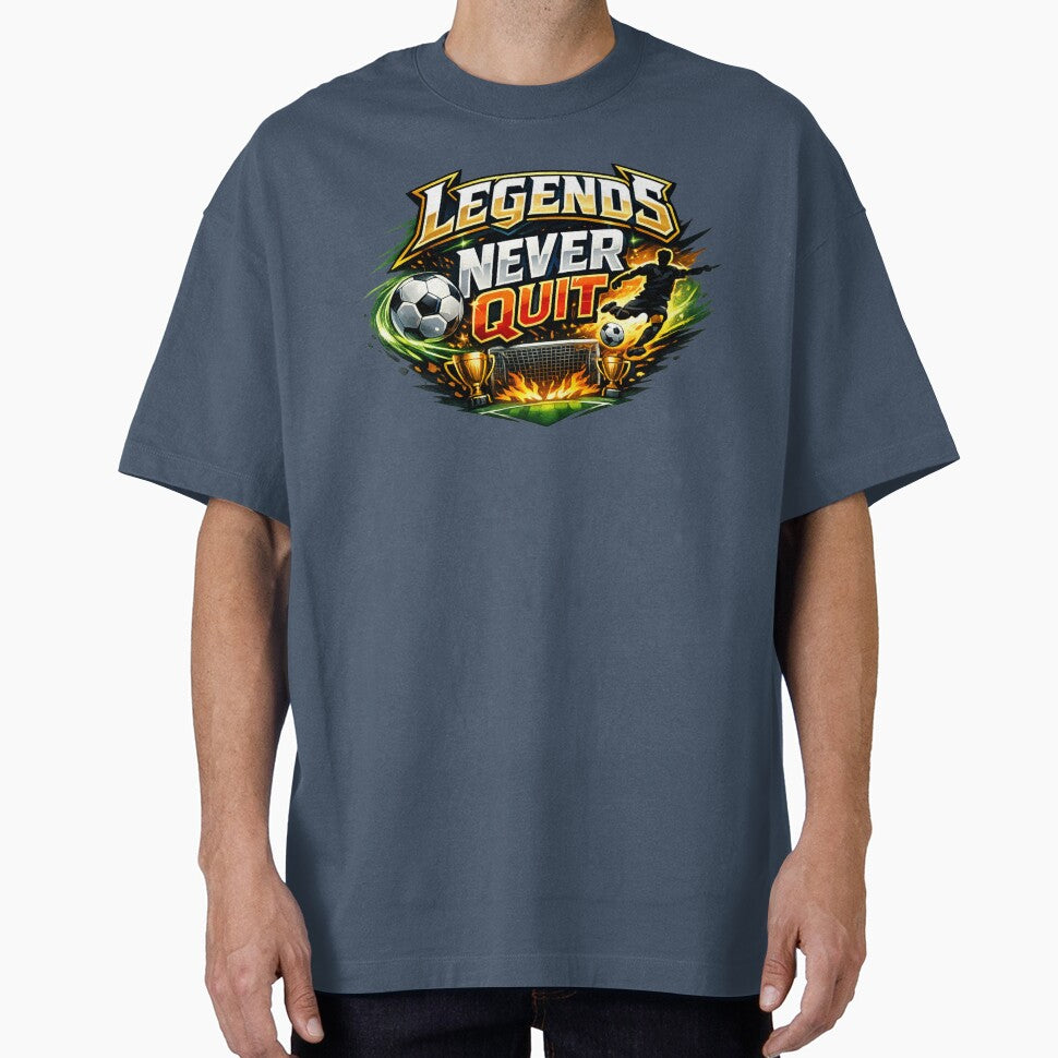 Legends Never Quit Soccer | Motivational Sports by DNHZstore