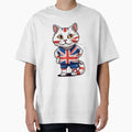 England UK Sports Team: a Cat wearing colours of British Flag D03 by PerfectDay2Play